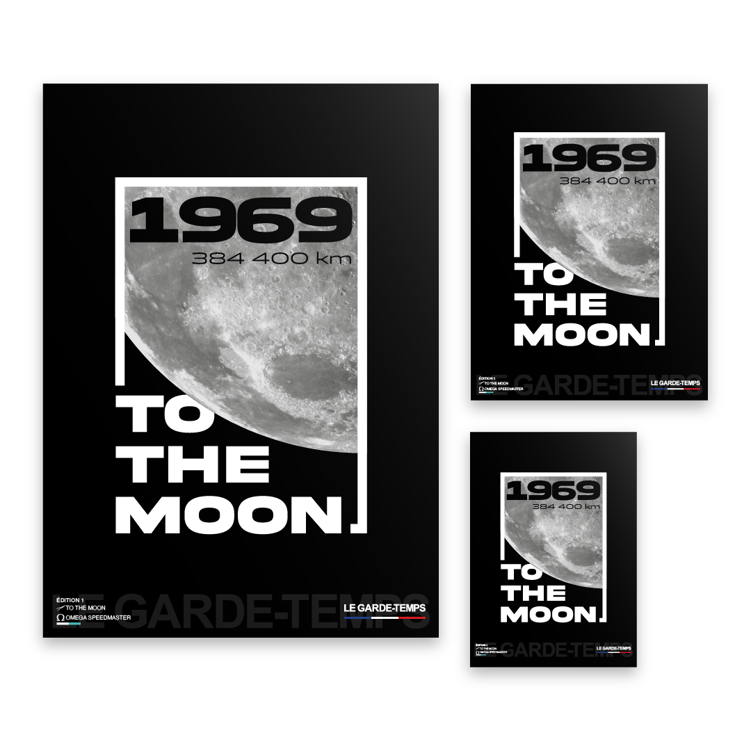 POSTER édition "TO THE MOON"
