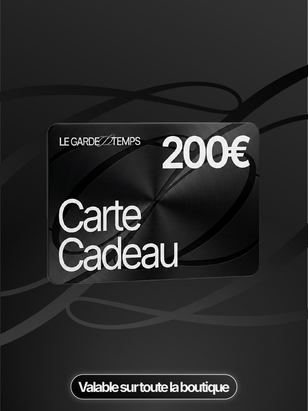 Carte cadeau LE GARDE-TEMPS
