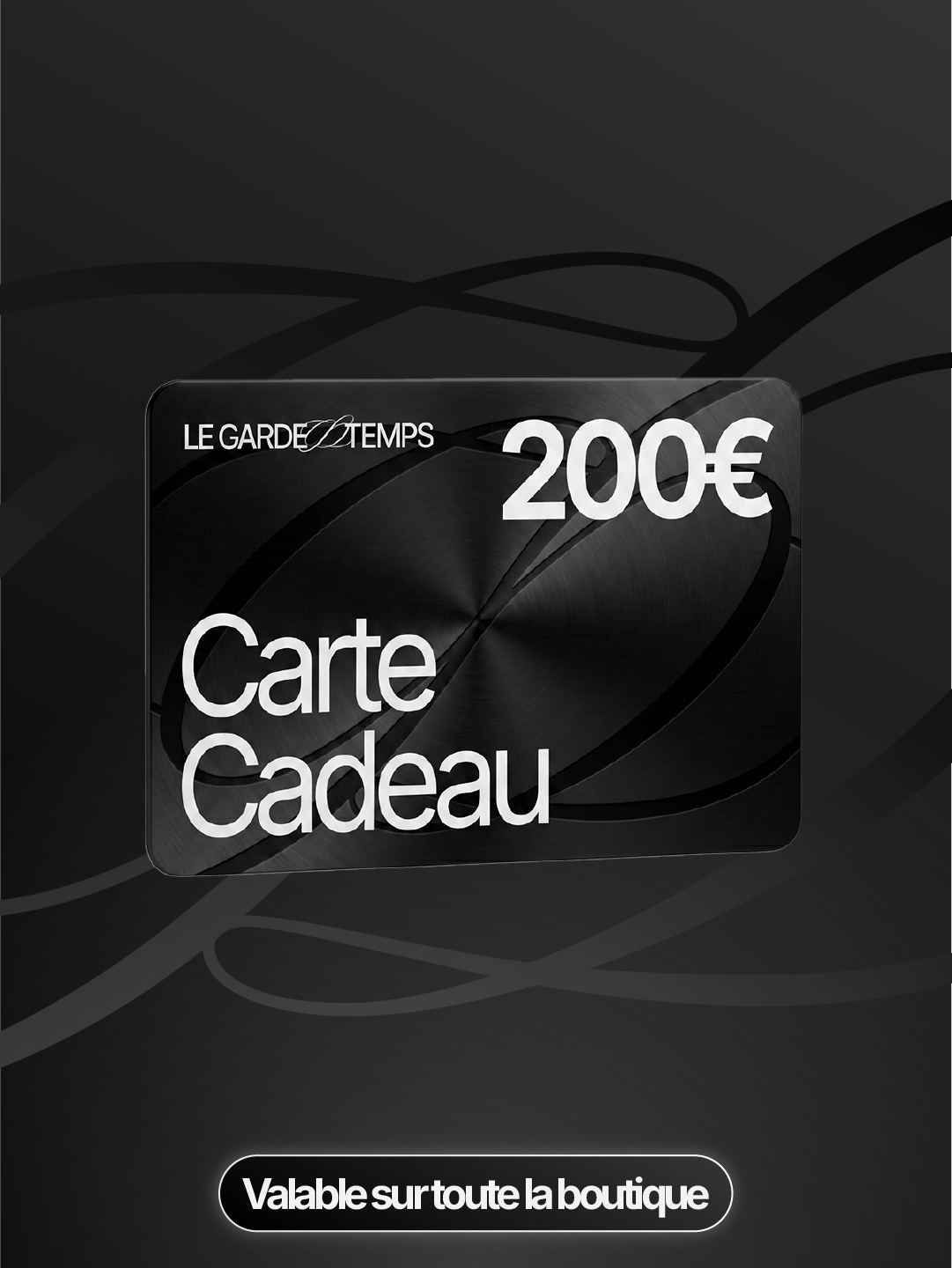 Carte cadeau LE GARDE-TEMPS