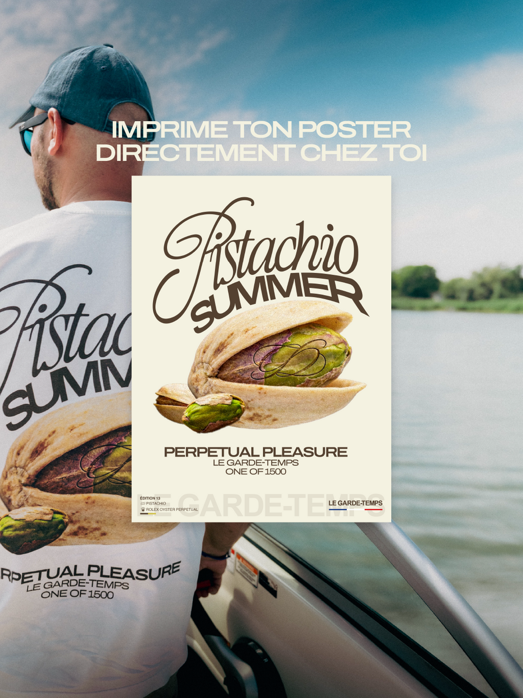 T-shirt Pistachio