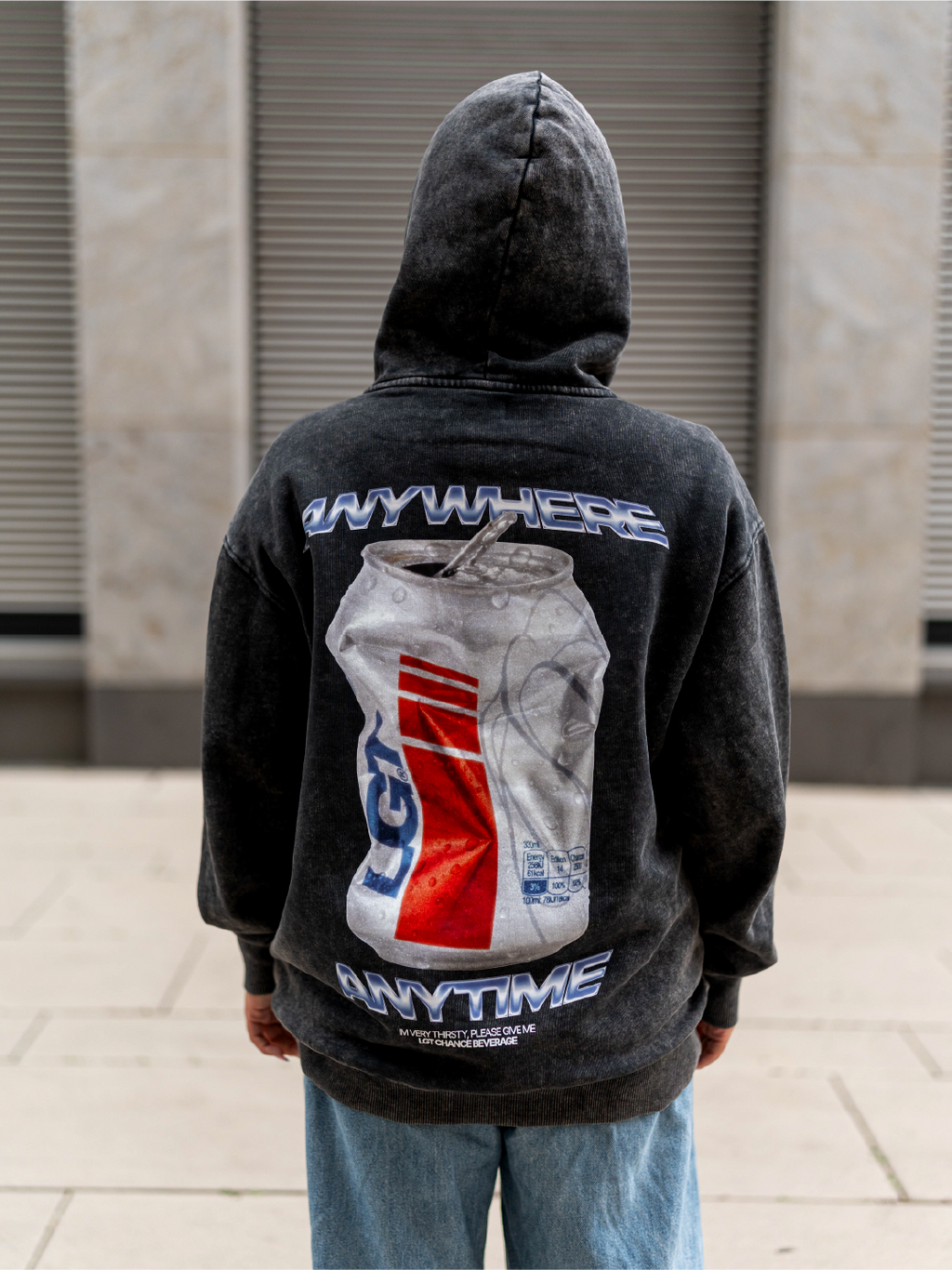 Hoodie canette