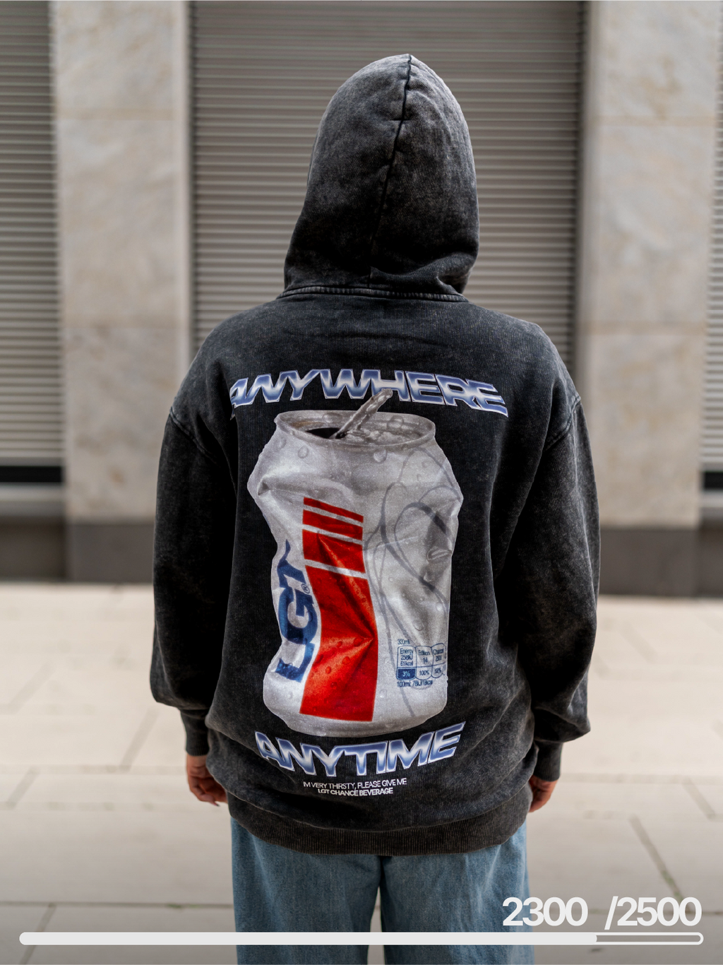 Hoodie canette